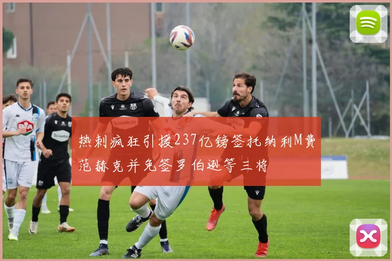 热刺疯狂引援237亿镑签托纳利M费范赫克并免签罗伯逊等三将